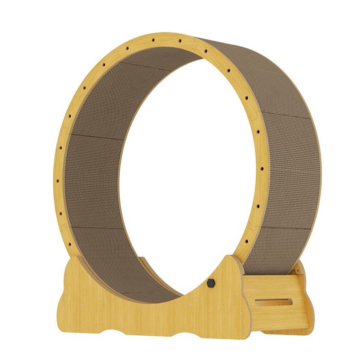 Cat Wheel Exerciser For Indoor Cats — Corrugated Edition high quality